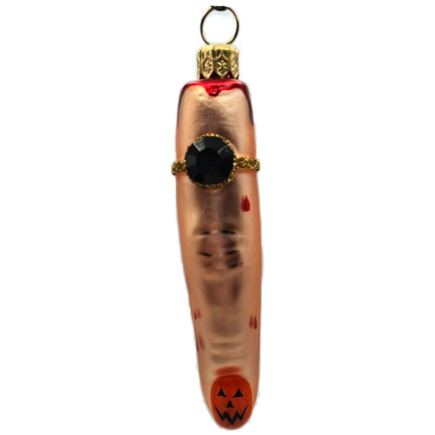 Patricia Breen Halloween Lady Finger New Manicure Pumpkin Christmas Ornament