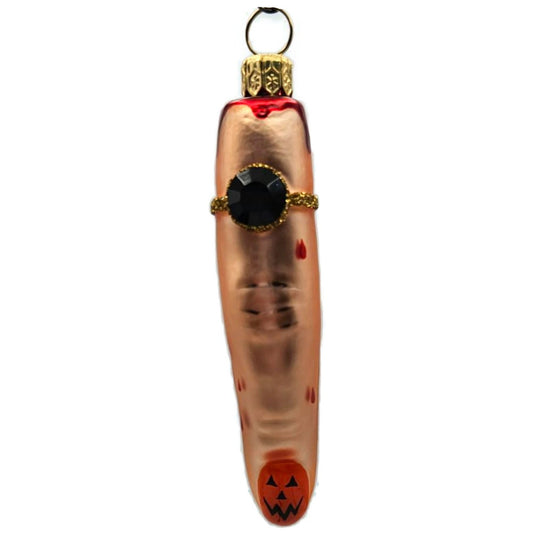 Patricia Breen Halloween Lady Finger New Manicure Pumpkin Christmas Ornament