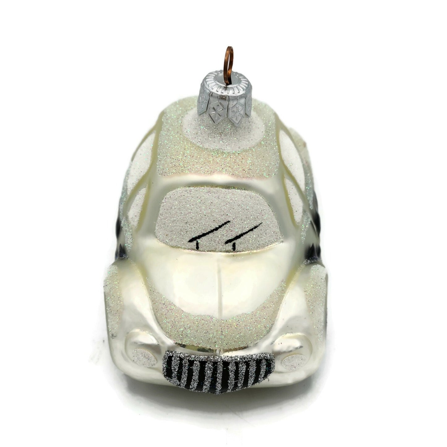 Patricia Breen Little Yellow Taxi Pearl Extra Glitter Christmas Holiday Ornament