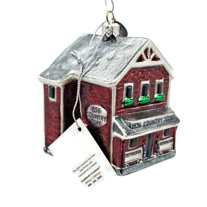 Landmark Creations The 1856 Country Store Hand Painted European Glass Ornament