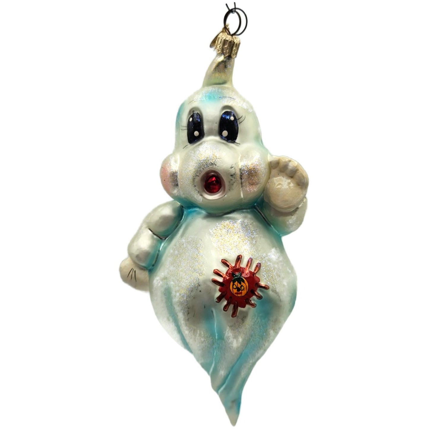 Christopher Radko Polter Patch Ghost Halloween Christmas Ornament 00-012-0