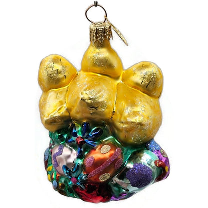 Christopher Radko Petite Peep Trio Gem Easter Christmas Tree Ornament 0106040