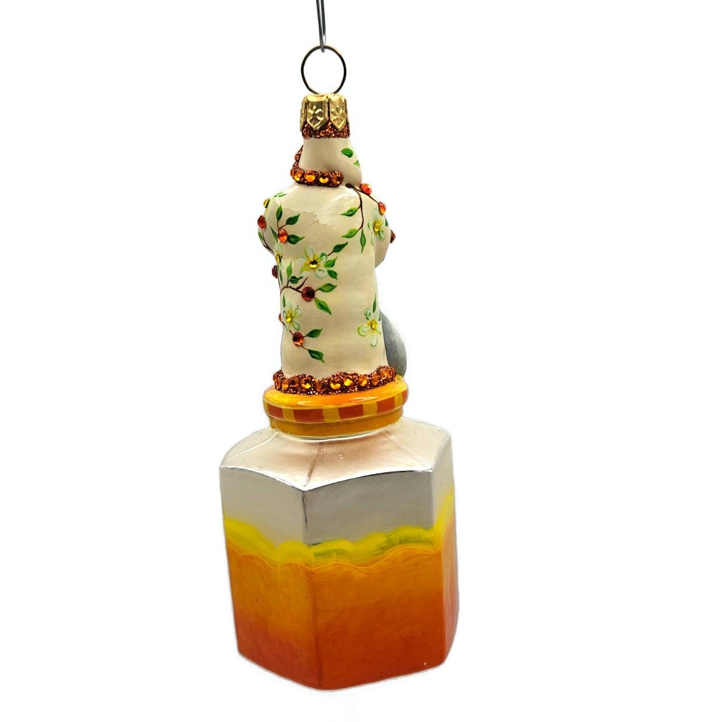 Patricia Breen Loving Spoonful Orange Marmalade Santa Christmas Ornament 2920