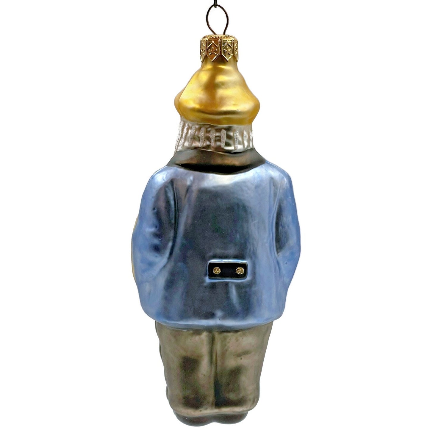 Patricia Breen M Claude Monet Blue Artist Palette Christmas Tree Ornament AIC