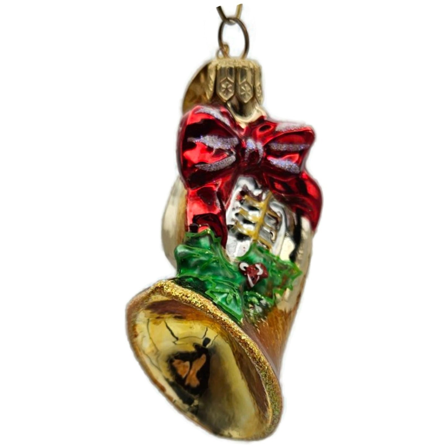 Christopher Radko French Horn Gem Little Gems Christmas Tree Ornament 00-527-0