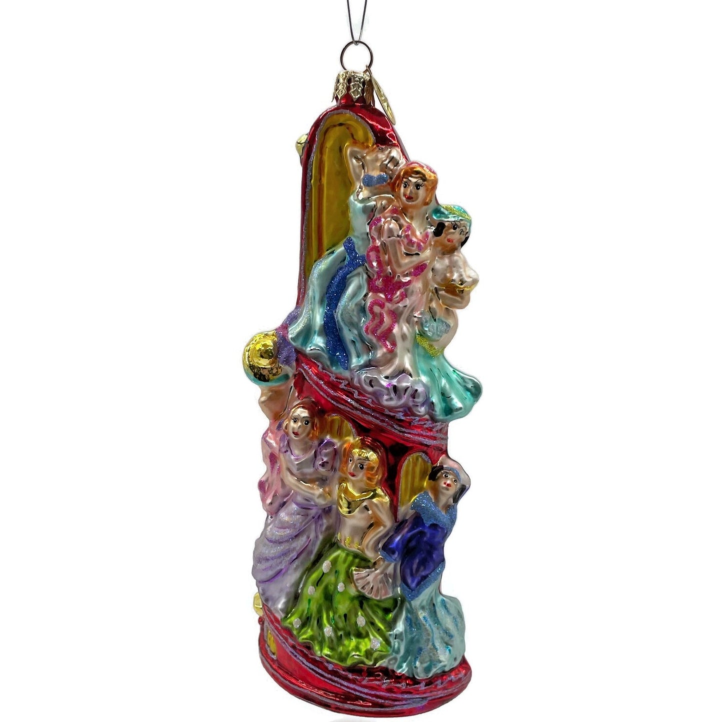 Christopher Radko Nine Ladies Dancing 12 Days Of Christmas Tree Holiday Ornament