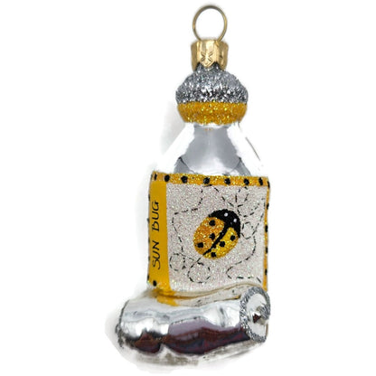 Patricia Breen Miniature Paint Tube Sun Bug Rolled Spring Christmas Ornament