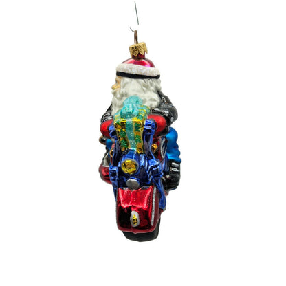 Christopher Radko Harley Davidson Santa Side Car Christmas Ornament 99-HAR-03