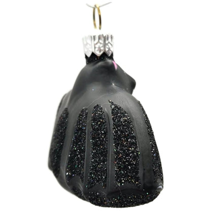 Patricia Breen Henry The Bat Black Glass Halloween Christmas Tree Ornament 2323
