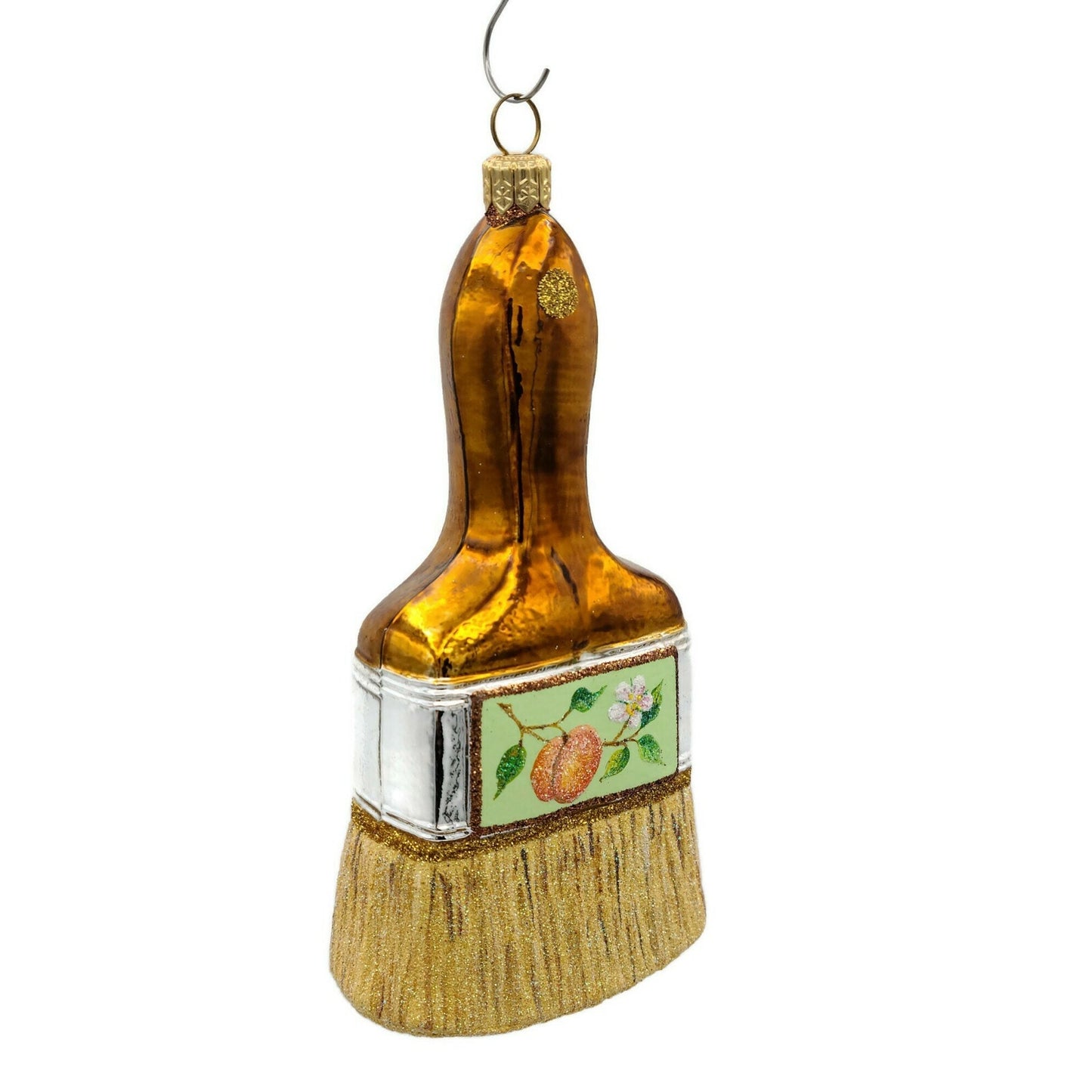 Patricia Breen PB Paint Brush Peach Art Christmas Tree Ornament Peachtree Place