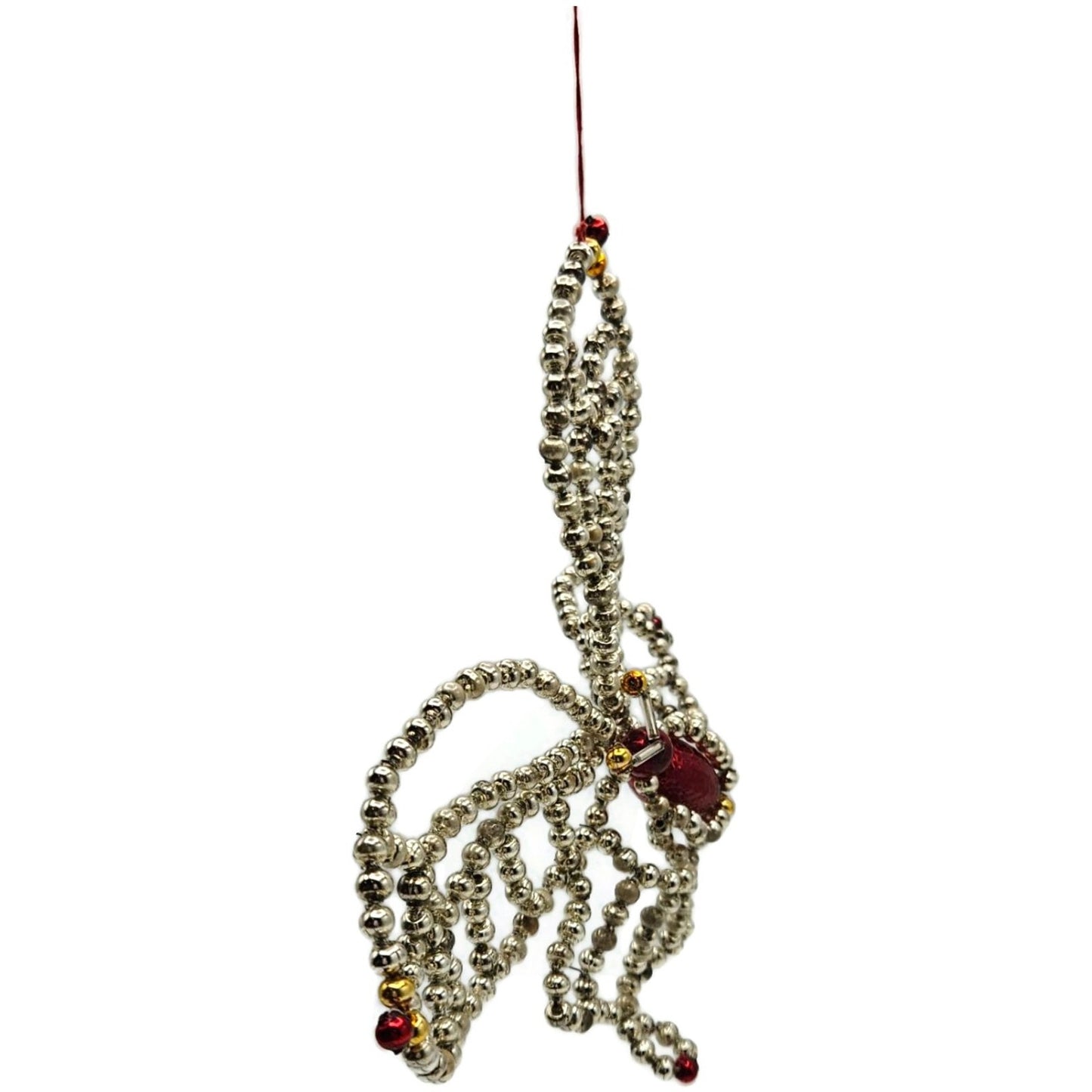 Christopher Radko Grand Monarch Beaded Butterfly Christmas Ornament 93-306-0