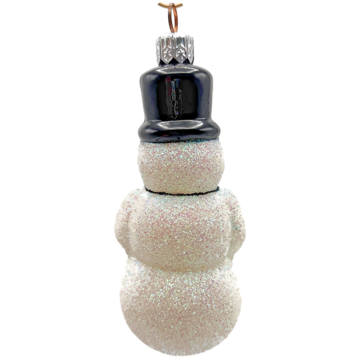 Patricia Breen Classic Snowman Black Hat Bow Tie Mittens Christmas Tree Ornament