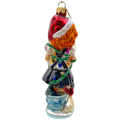 Christopher Radko Eloise At Christmastime Glass Christmas Ornament 00-FAO-02