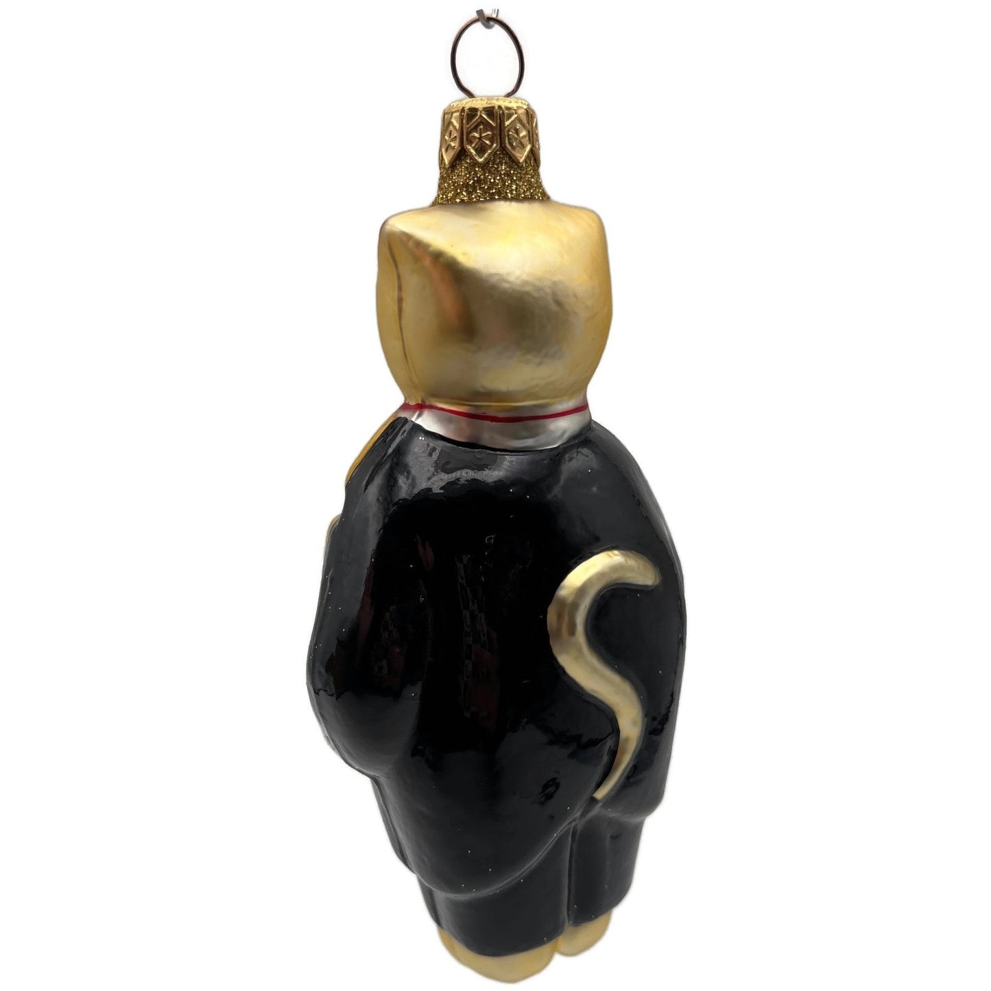 Patricia Breen Fiddling Cat Black Pants Hey Diddle Diddle Christmas Ornament