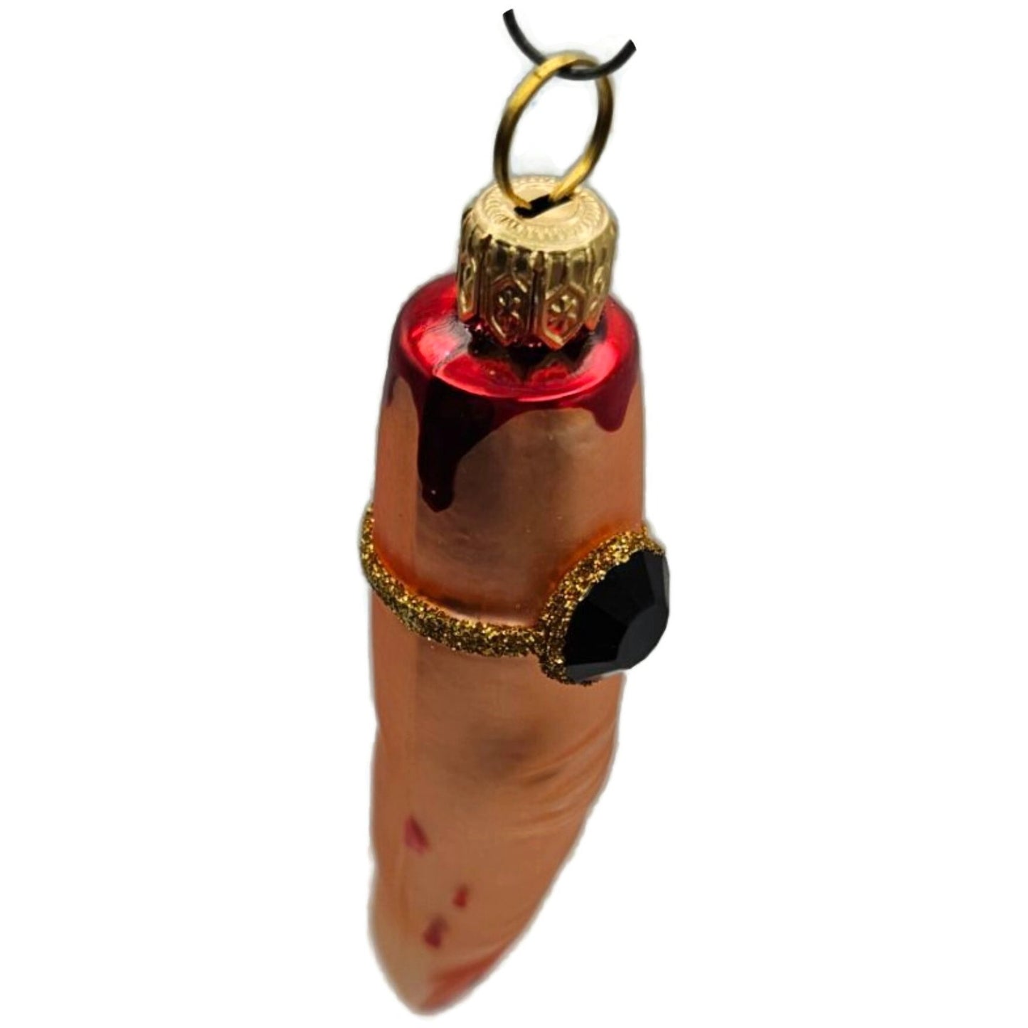 Patricia Breen Halloween Lady Finger New Manicure Pumpkin Christmas Ornament