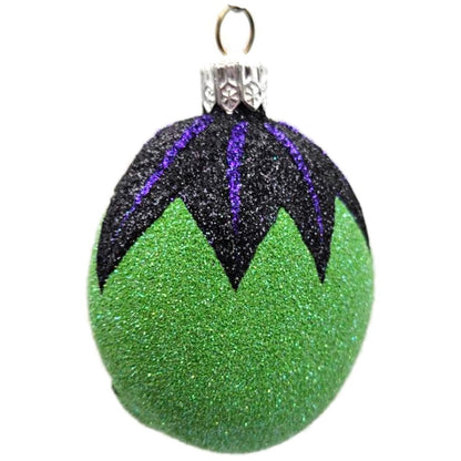 Patricia Breen Dracula Medallion Frank Black Green Halloween Christmas Ornament