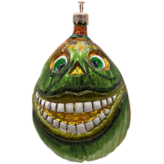 Slavic Treasures Giddy Gourd Squash Halloween Spooky Christmas Tree Ornament