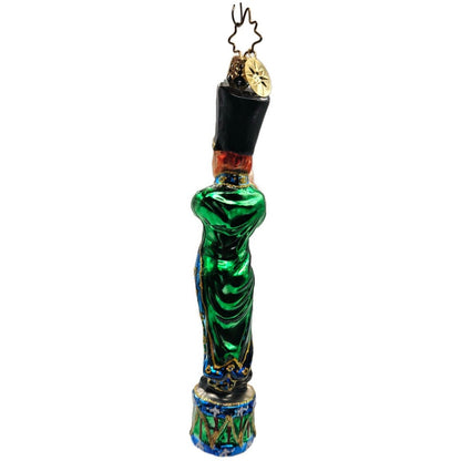 Christopher Radko Nutcracker Soldier Playing A Flute Christmas Tree Ornament