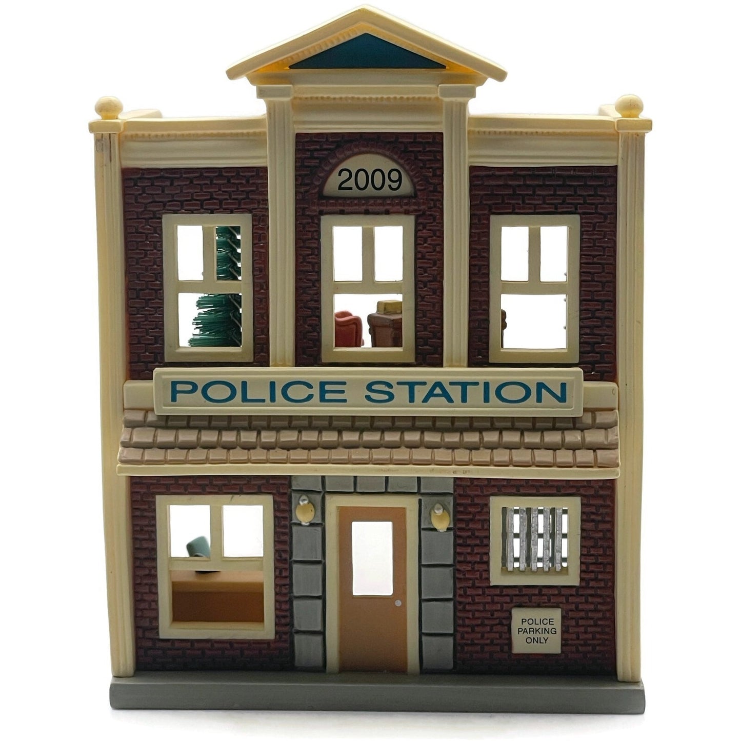 Hallmark Ornament Keepsake Korners Police Station Nostalgic 2009 Christmas Tree