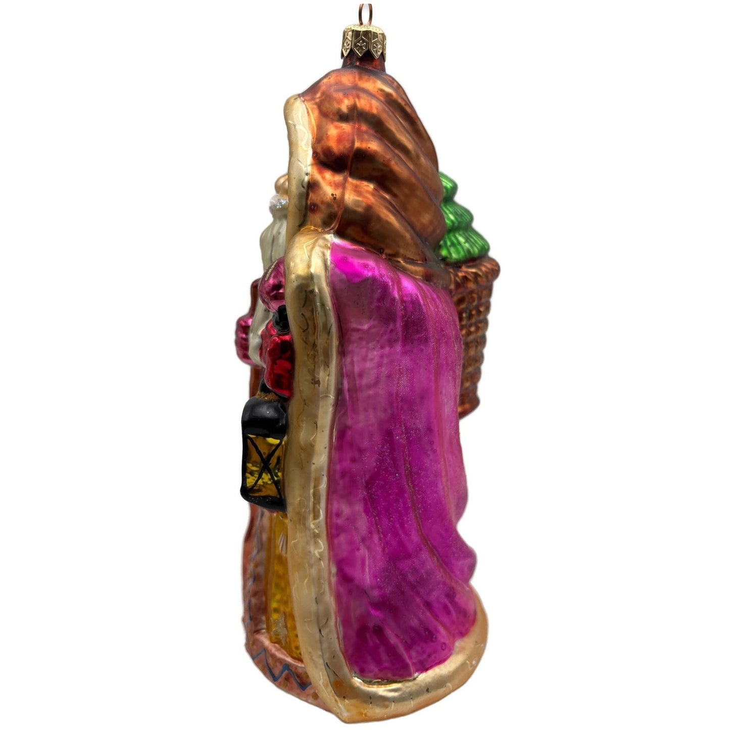Christopher Radko Enchanted Noel Santa Christmas Tree Ornament 98-182-0 Glass