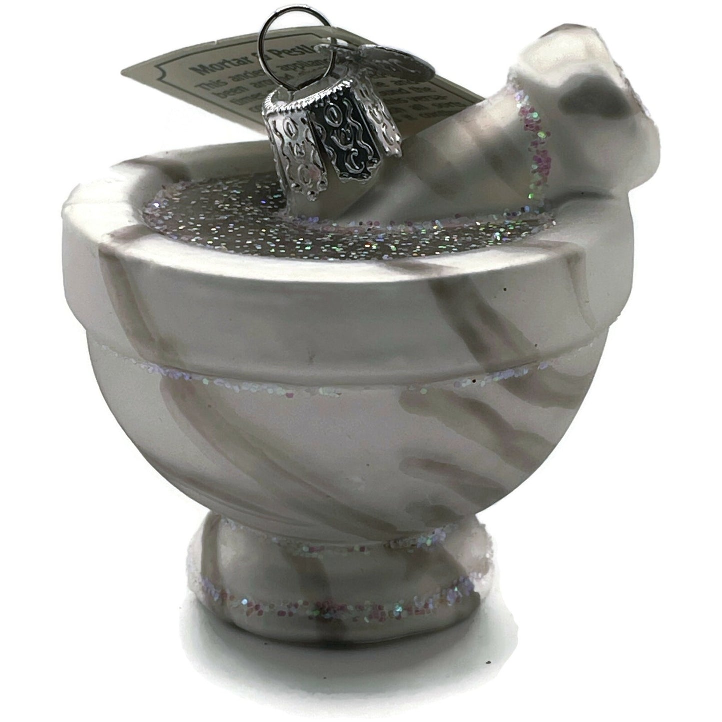 OWC Mortar Pestel Ornament Tool Kitchen Appliance Old World Christmas Tree Decor