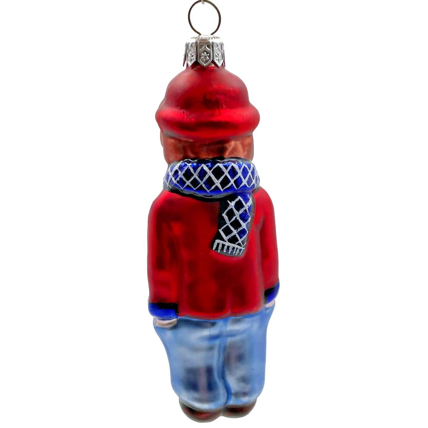 Patricia Breen Henry The Victorian Boy Auburn Hair Red Christmas Tree Ornament