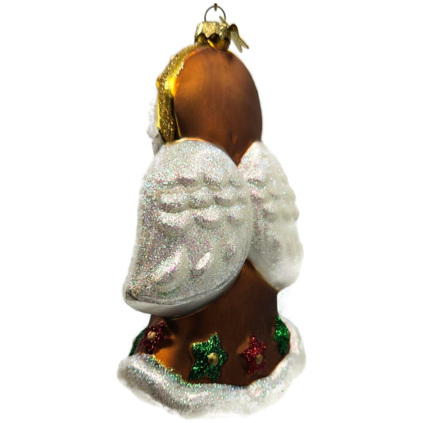 Gingerbread Angel Glass OWC Holiday Christmas Tree Ornament Old World Christmas