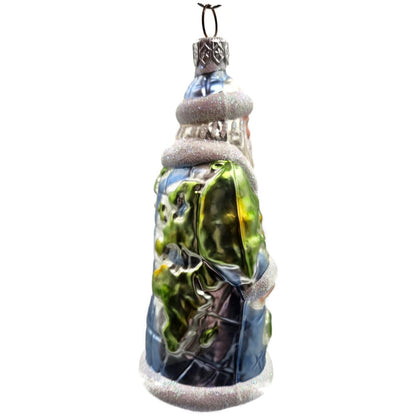 Patricia Breen Global Santa Claus Travel World Map Coat Christmas Tree Ornament