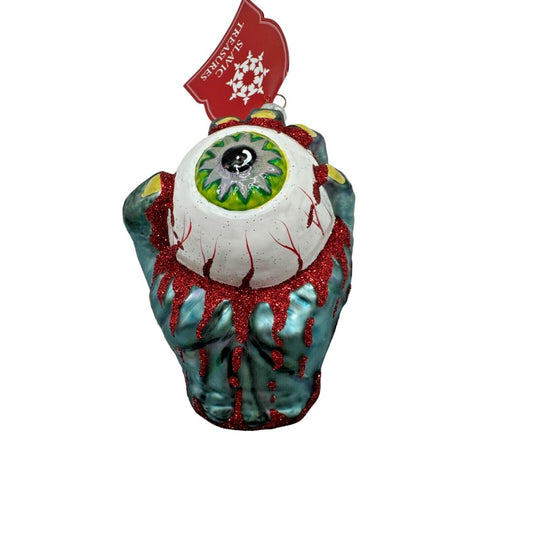 Slavic Treasures I've Got My Eye On You Halloween Tree Ornament 00-271-A