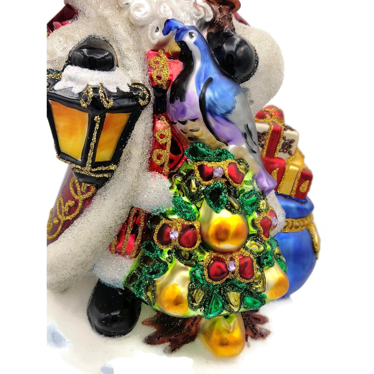 Christopher Radko Santas Pear Tree Christmas Tree Holiday Ornament 1021244