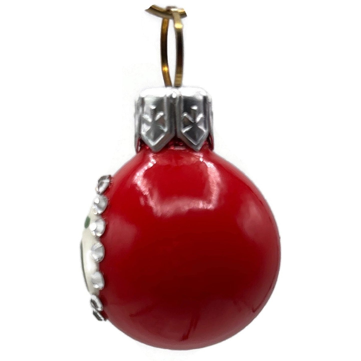 Patricia Breen Anniversary Ball 15 Red Micro Mini Christmas Tree Ornament HCB