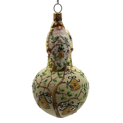 Patricia Breen Spearman Santa Bees Beehive Bugs Spring Christmas Tree Ornament