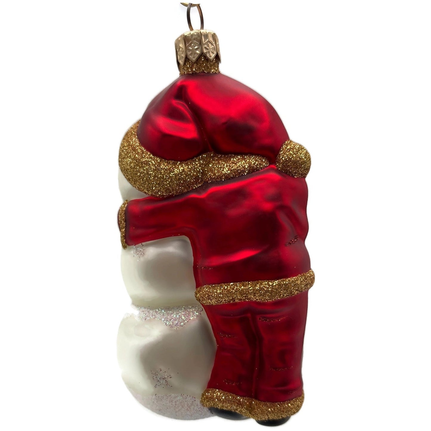 Patricia Breen Friends Snowman Santa Claus Snowflakes Christmas Tree Ornament
