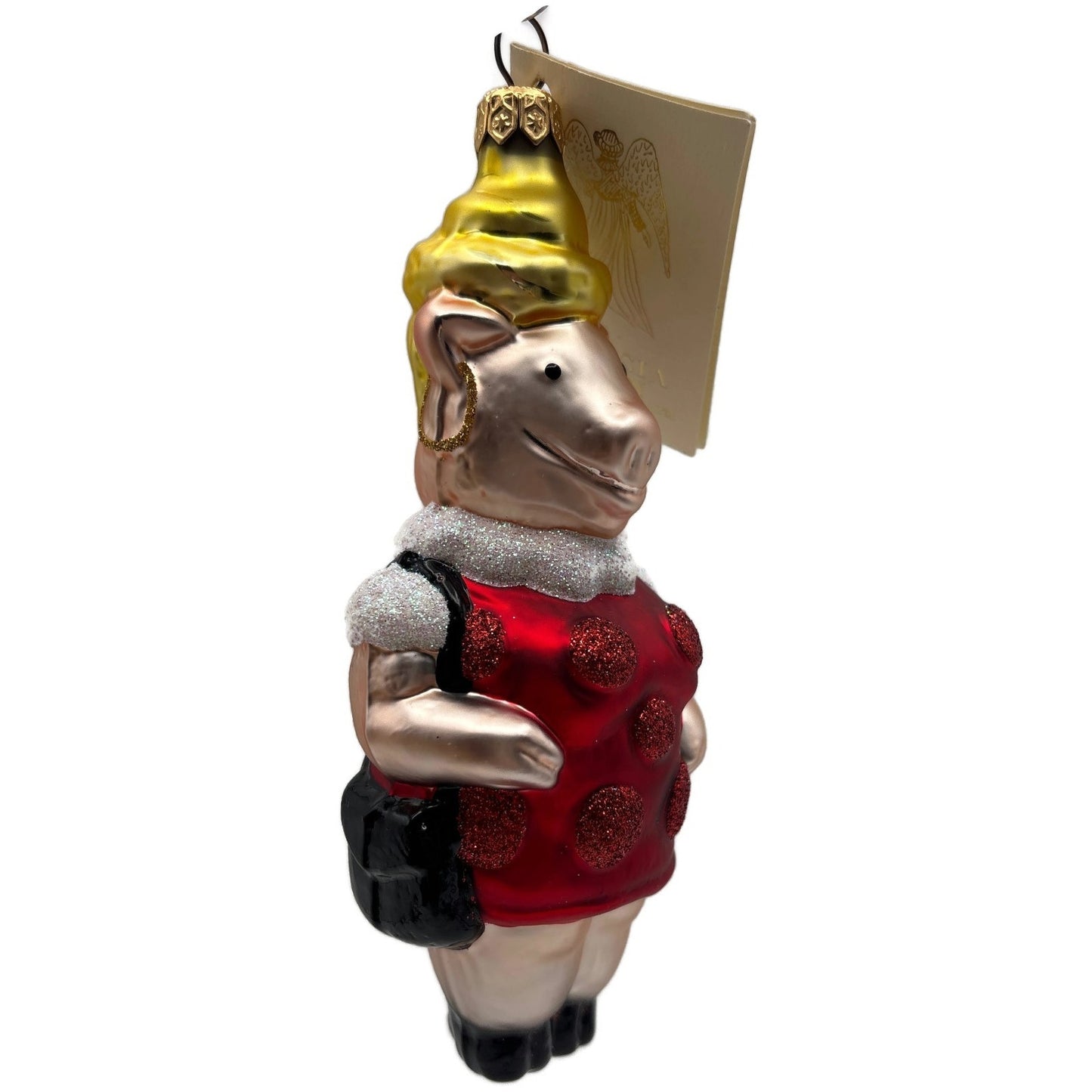 Patricia Breen This Little Piggy Goes to the Galleria Christmas Tree Ornament