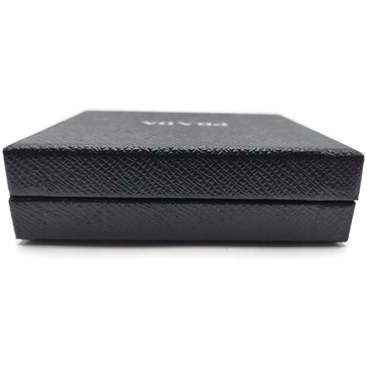 Prada Teddy Bear Keychain Purse Charm Beige Black Saffiano Leather with Crystals