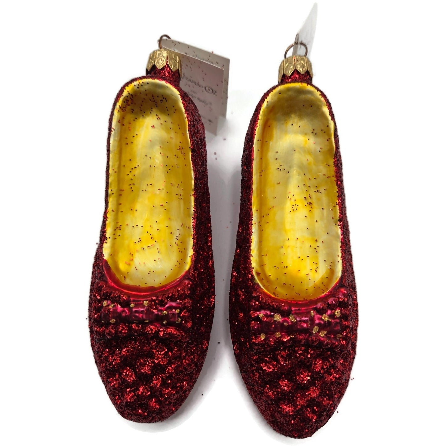 Christopher Radko The Ruby Slippers Wizard of Oz Christmas Tree Ornament Set