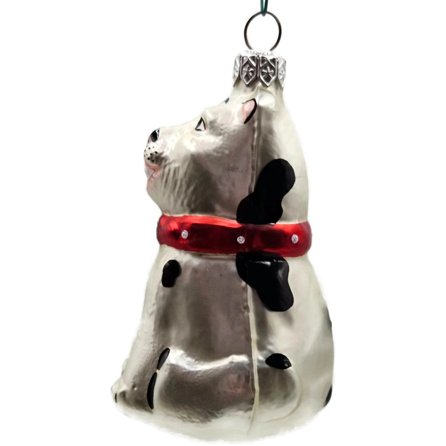 Patricia Breen Laughing Dog Pearl Hey Diddle Diddle Story Holiday Ornament 9508