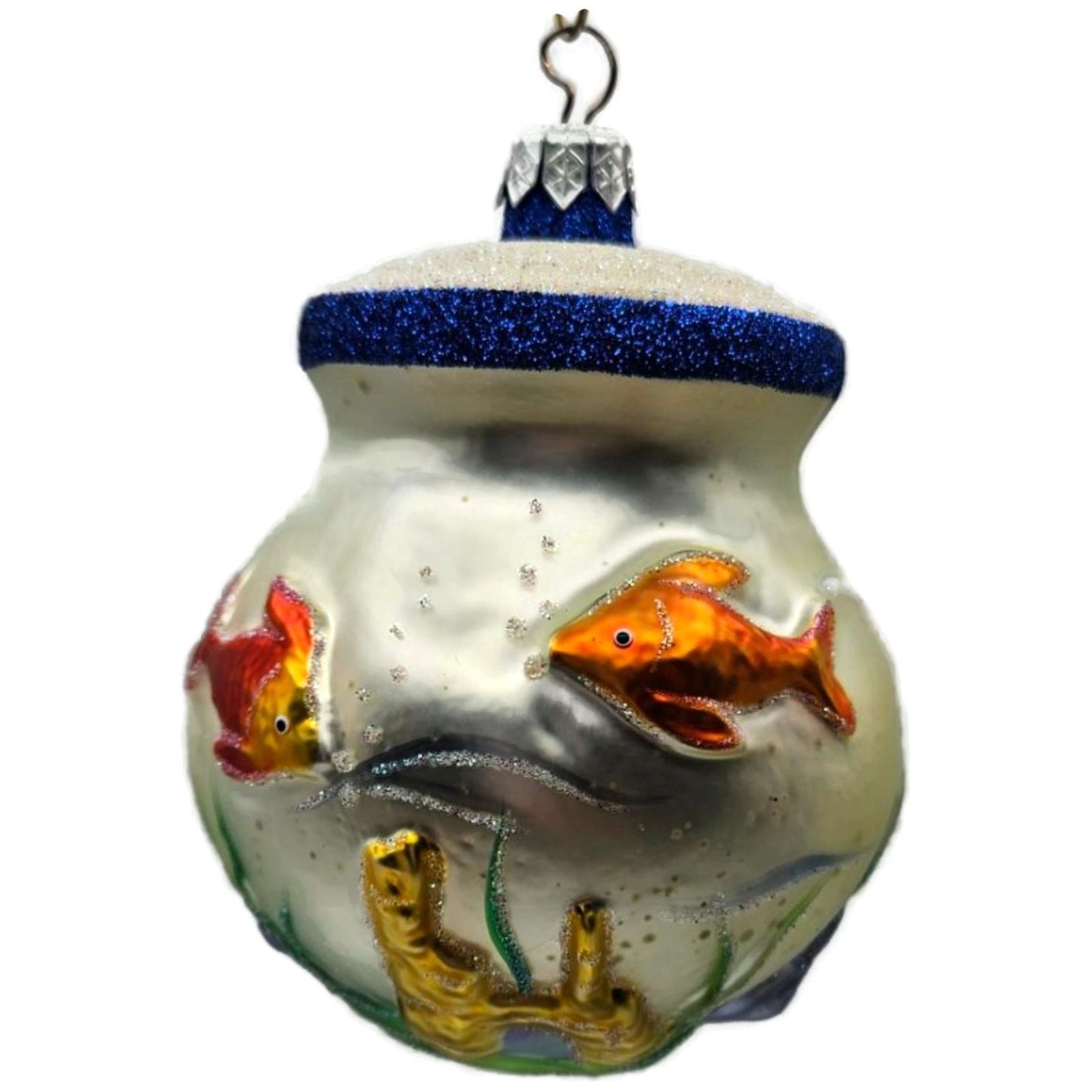 Patricia Breen Wish You Were Here Fishbowl Summer Nautical Christmas Ornament