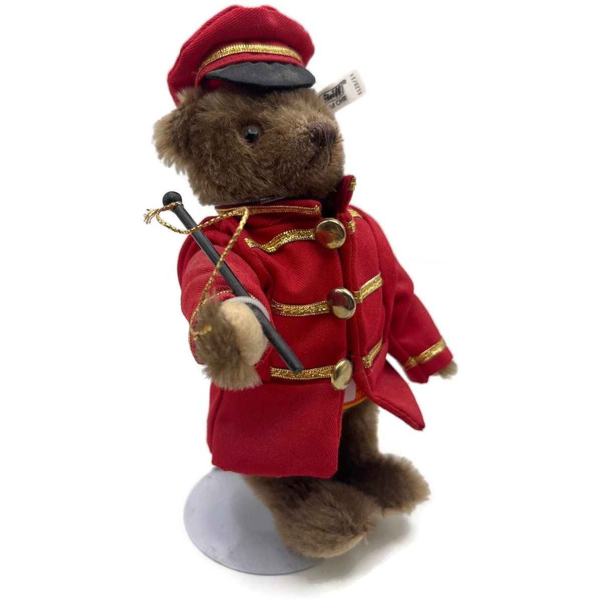 Steiff Golden Age Of The Circus Bear Bandmaster Red 0120/19 Plush Stuffed Toy