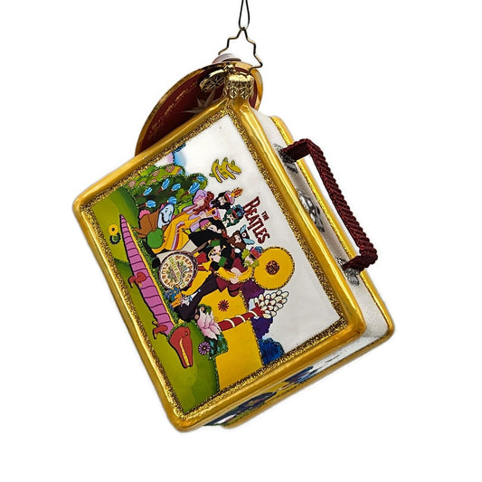 Christopher Radko Beatles Lets Do Lunch Box Christmas Tree Ornament 1021227