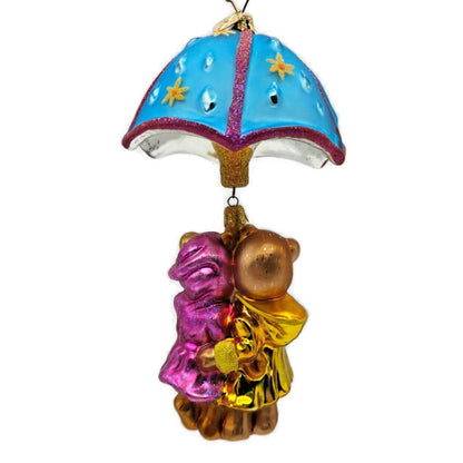Christopher Radko Shower Me With Love Bears Christmas Tree Ornament 02-0499-0