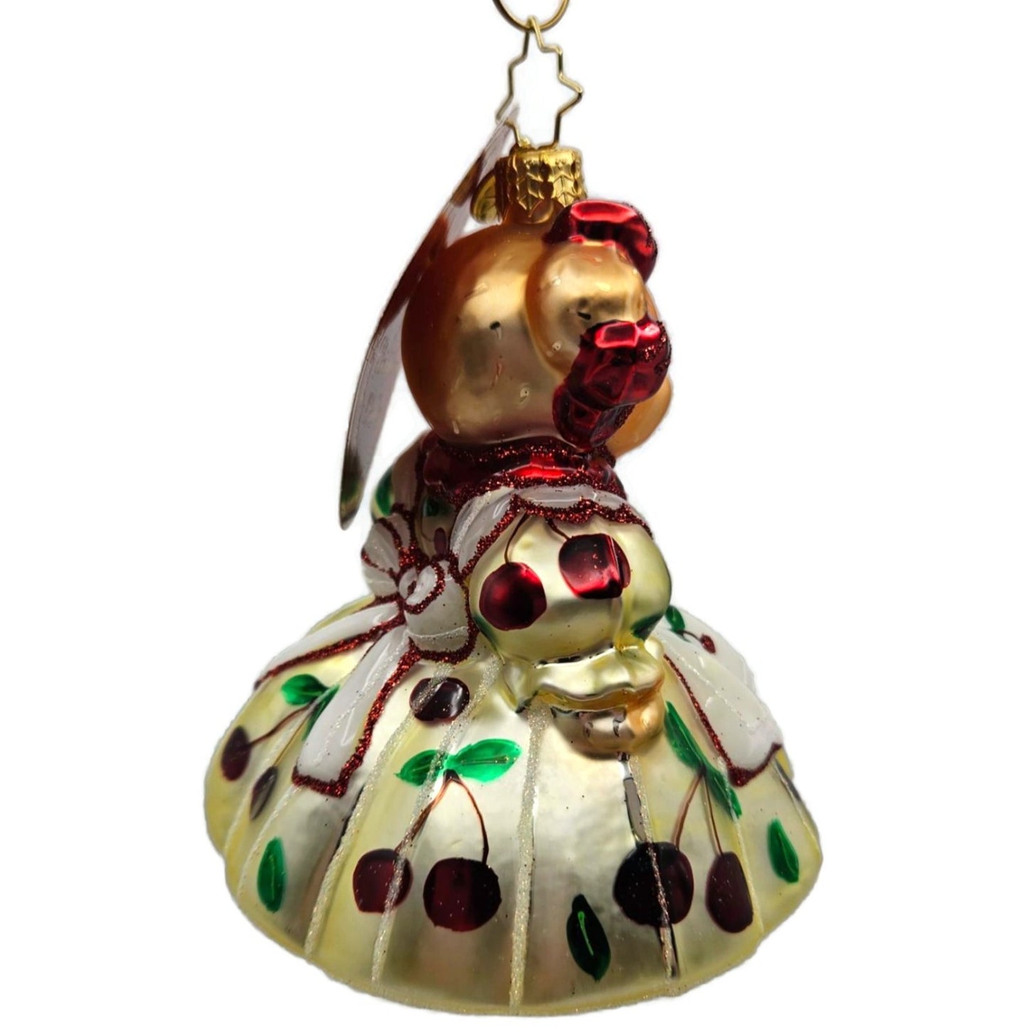 Christopher Radko Muffys Slice of Sweetness Bear Christmas Ornament 1022925