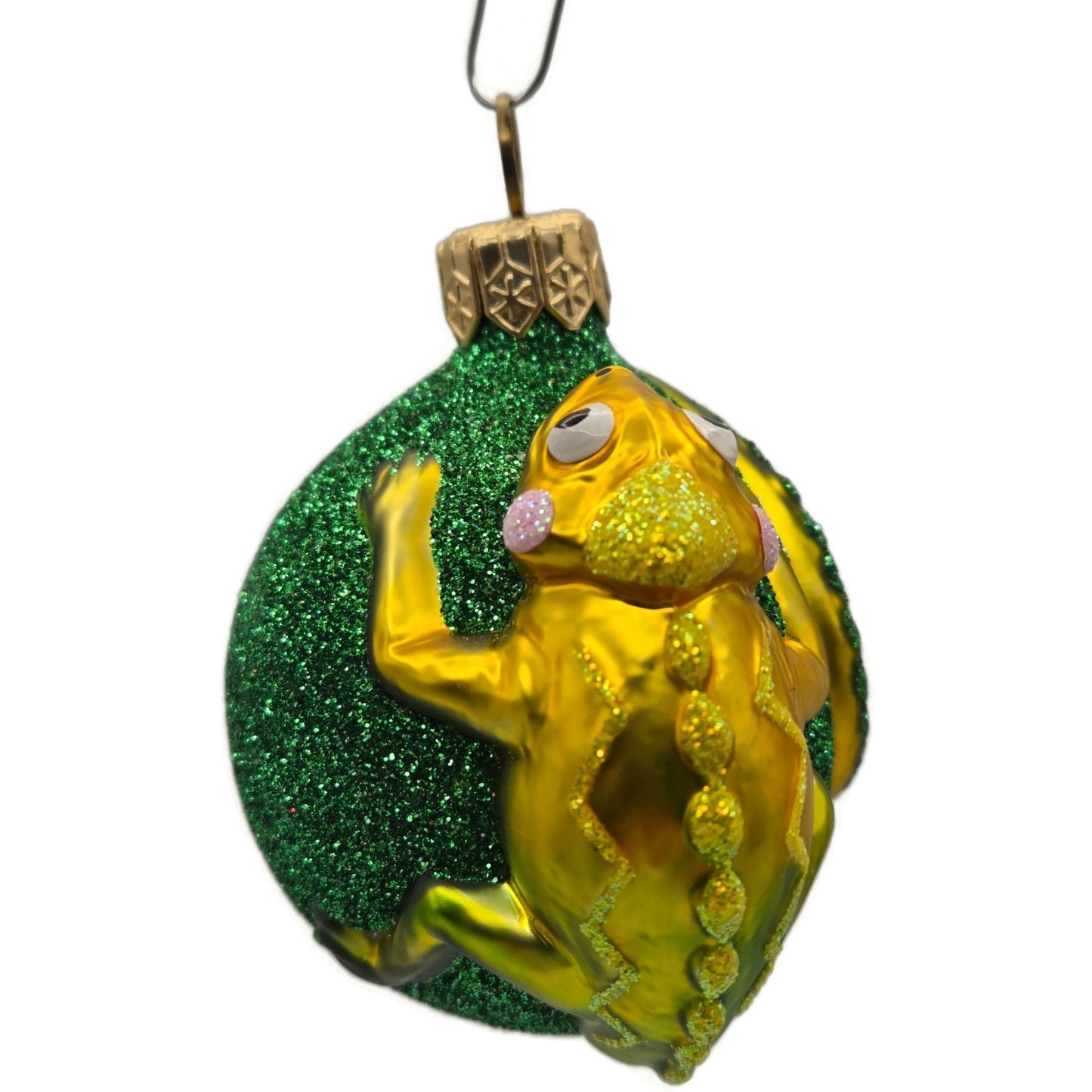 Patricia Breen Once Again for James Green Yellow St. Paddy's Christmas Ornament