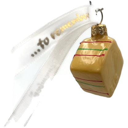 Candy Truffle Ornaments to Remember Yellow Green Red Treat Christmas Ornament