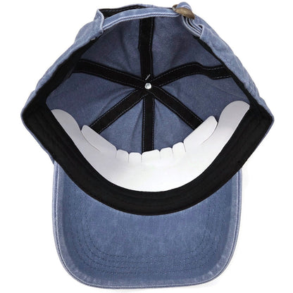 MAMA Baseball Cap Navy Blue Adjustable Hat New Denim Rae Dunn David and Young