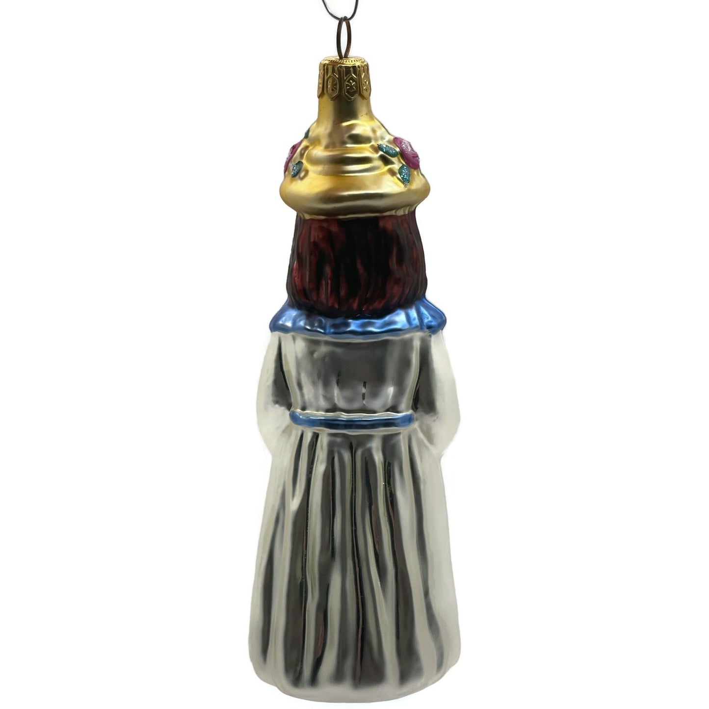 Patricia Breen Phoebe Holding Flower Basket Christmas Tree Ornament AIC