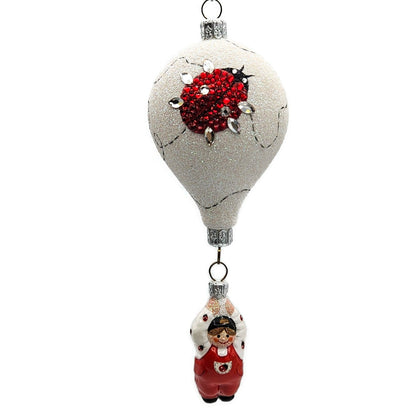 Patricia Breen Miniature Balloon Boy Ladybug Bug Spring Christmas Tree Ornament