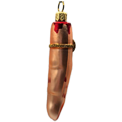 Patricia Breen Halloween Lady Finger New Manicure Pumpkin Christmas Ornament