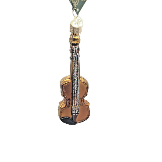 Old World Christmas Violin Instrument Christmas Holiday Tree Ornament OWC 38008