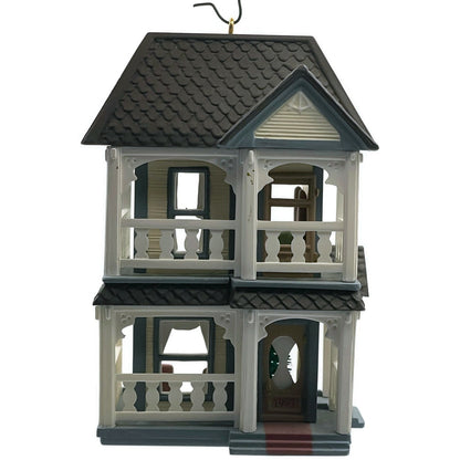 Hallmark Ornament Cozy Home 1993 Nostalgic Christmas Village Tree Keepsake Decor